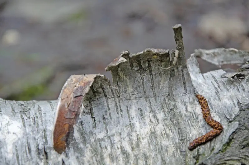 Берёза birch bark peeling close up fragment birch bark peeling close up dead branch birch peeling close up 278045268 - Берёза
