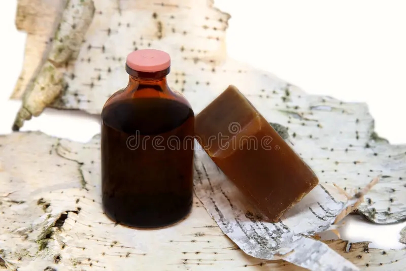 Берёза liquid tar bottle tar soap birch bark background liquid tar bottle piece tar soap birch bark background 216922861 1 - Берёза