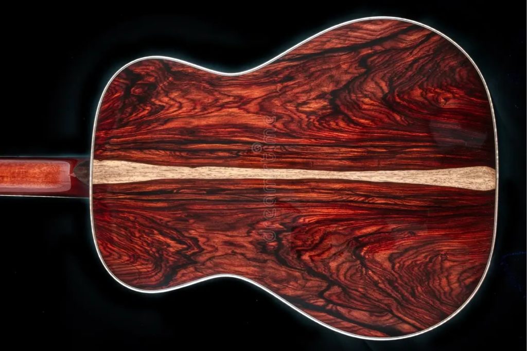 Палисандр bra exempel pa cocobolo wood acoustic guitar har ar ett kobolo som hart tra rosewood finns i centralamerika detta har inte 167376228 — kopiya 1024x682 - Палисандр