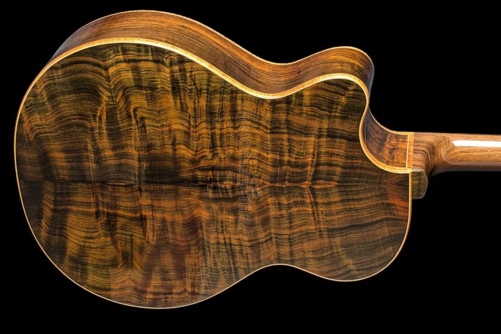 Палисандр sallsynt och mycket formaterad brazilisk rosewood pa baksidan av akustiskt gitarr langvarigt skyddat citefordraget ar ett 240319188 — kopiya 1024x683 - Палисандр